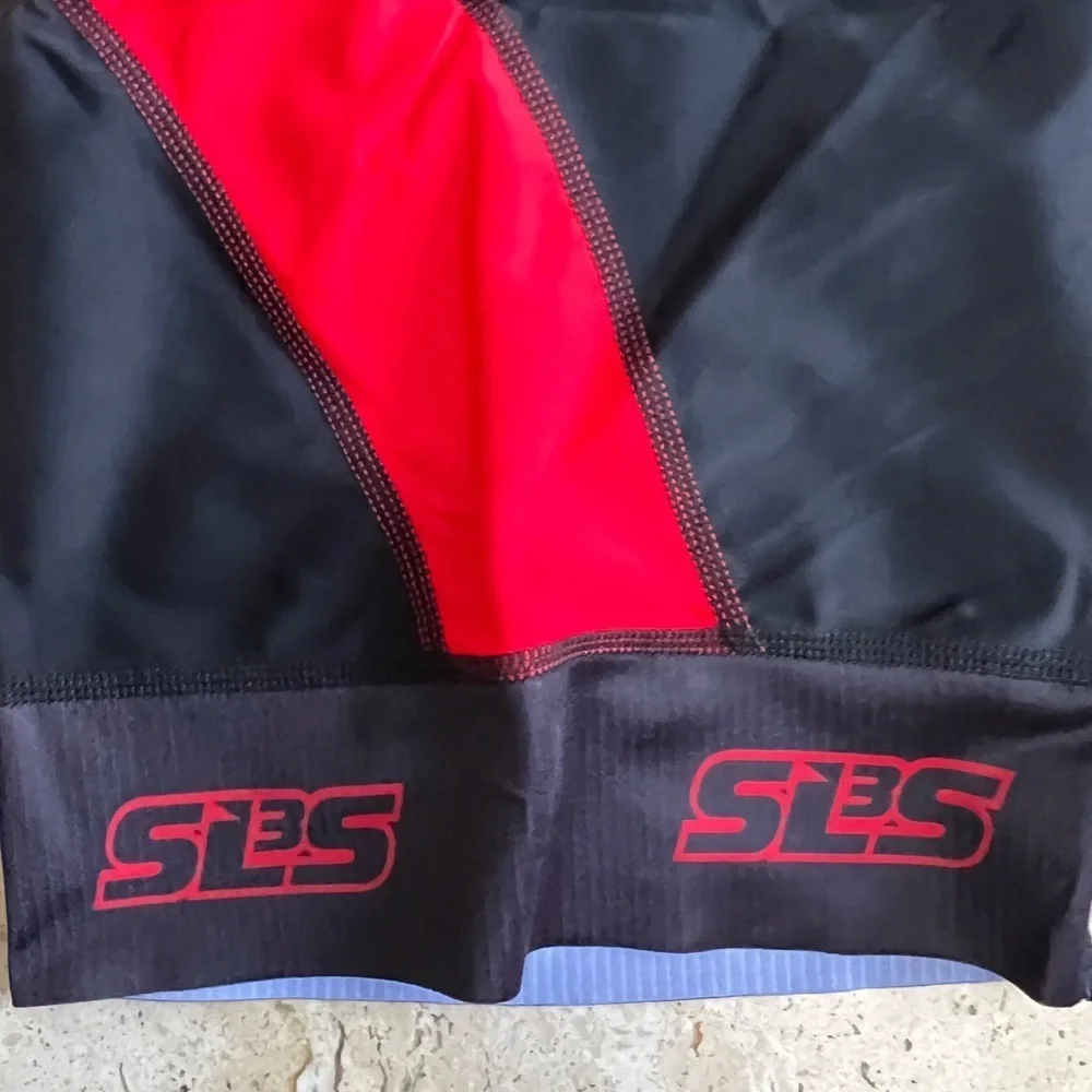 SLS3 Triathlon Shorts Mens - Padded Tri Shorts- 8” Inseam-Quick Dry Size XL
